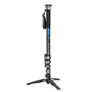 Leofoto Carbon monopod MF-324CL + VD-04 pan-and-tilt foot